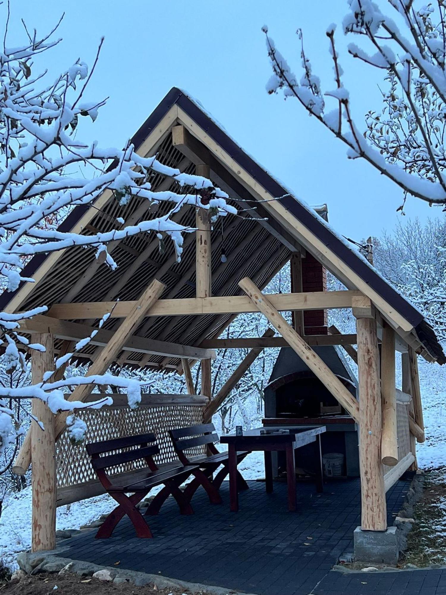 Hotel Casa Cristalul Muntilor Poiana Mărului Esterno foto
